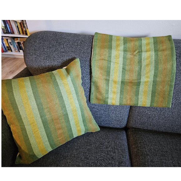 Set of Two Cushion Covers 18" Stripes NWT - Picture 1 of 8